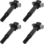 4Pcs Ignition Coils UF634 Compatible For SUZUKI SWIFT IV V SX4 1.6 2006- GRAND VITARA II KIZASHI 2.4 2010-3340051K40 3340051K20 3340051K60