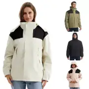 Fashion Men Coat Water Outdoor Windproof Fleece Lined Winter Jackets