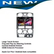 ISUZU DMAX 2009-2012 GPS NAVIGATION BLUETOOTH APPLE CARPLAY ANDROID AUTO CAMERA