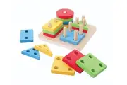 Bigjigs Toys First Four Shape Sorter
