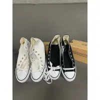 在飛比找蝦皮購物優惠-全新日本Converse高統帆布鞋23.5cm