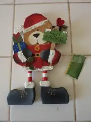 CHRISTMAS SALE Avon Holiday Standees "Santa Bear" 2004
