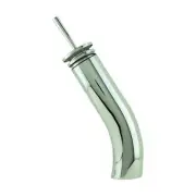 Tall Waterfall Faucet Heavy Cast Brass Chrome Round | Renovator's Supply