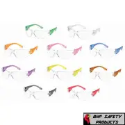 GATEWAY 4699 STARLITE GUMBALLS CLEAR LENS SAFETY GLASSES MULTICOLOR FRAMES 10/PR
