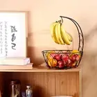 Fruit Basket Storage Metal Wire Bread Basket for Veggies Countertop Counter