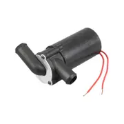12V Car Water Pump for AC Heating & Parking Heater - Fast Water Circulation Pump Black