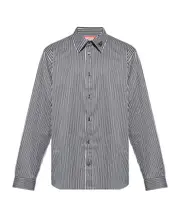 S-Turner-Stripe-D striped cotton shirt IT52,IT50,IT54,IT48 Gray