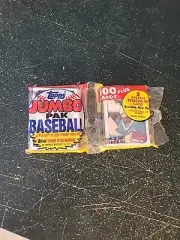 1989 TOPPS BASEBALL CARD JUMBO PACKS 100 CARDS +1/ WEISS SPEC RC G. JEFFERIES ot