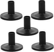 minkissy 5pcs Drum Cymbal Sleeve Replacement Set Durable Plastic Drum Accessories for Percussion Instruments Easy to Assemble Portable Cymbal Stand Sleeves