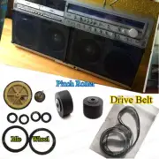 Idle Wheel Pinch Roller Rubber Tape Drive Belt for Sharp GF-767 Cassette Deck