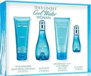 Davidoff Cool Water 50ml Eau de Toilette + 75ml Body Lotion + 75 Shower Gel + 15ml Eau de Toilette