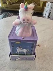 Unicorn Jack in The Box Toy By Jack Rabbit Creations Twinkle Twinkle Little Star