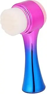 HONMEET Manual Facial Brush Long Handle Double-sided Face Cleaning Brush Deep Cleanse for Travel