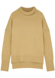 Lisa Yang Heidi Cashmere Jumper - Beige - 1 (UK 8-10 / S-M) 1 (UK 8-10 / S-M)