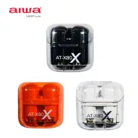 在飛比找momo購物網優惠-【AIWA 愛華】真無線藍牙耳機 AT-X80X(半透明外觀