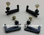 4 pcs 3/4-4/4 Black Cello fine tuner fiddle string adjuster accessories parts