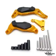 HongK 2017-2019 Gold Engine Guard Cover Slider Pads for Kawasaki Ninja 400