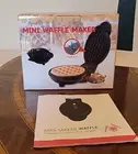 Mini Waffle Maker Non-Stick 4 Inch cooking surface