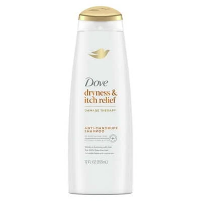 Dove Damage Therapy Derma Anti-Dandruff Shampoo for Flaky Scalp 12 oz....