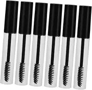 Healvian Diy Mascara Tubes 10ml 6pcs Empty Eyelash Bottle Brush Plastic Containers Travel-friendly