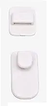 TV Air Conditioner Remote Control Holder Hanger Practical Storage Wall Mount (White)