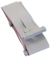 24 inch 34-Pin 3.5in IDC Floppy 2-Drive Ribbon Cable, with a Twist