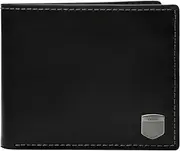 [FOSSIL] Men's Black Leather Hayes Wallet