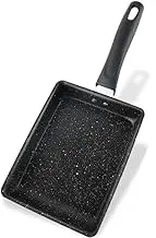 Japanese Omelette Frying Pan (Plastic Black Handle)