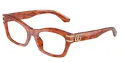Dolce & Gabbana DG3420 3452 Women’s Glasses Tortoiseshell Size 52 - Private Health Rebate - Blue Light Block Available
