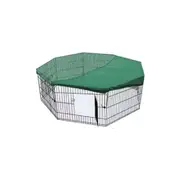 YES4PETS 36' Dog Rabbit Playpen Exercise Puppy Enclosure Fence With Cover
