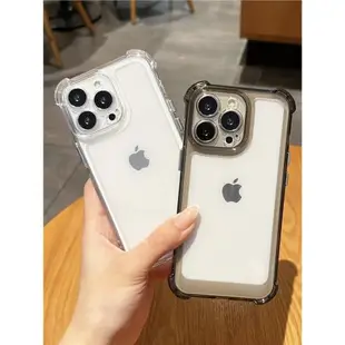 蘋果15手機殼適用iPhone15pro耐臟新款保護套14promax四角氣囊防摔13透明12pm全包男女7plus亞克力簡約硅膠Xr