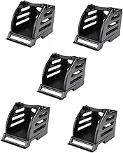 SEWACC Pcs Label Holder for Printer Thermal Label Organizer Shipping Rack Easy Assemble Roll Holder