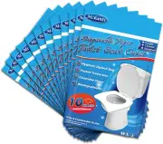 Toilet Seat Covers Disposable - 60 Pack XL Flushable Paper Toilet Seat Covers