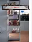 Pull Out Pantry, Soft Close, 300mm Cupboard - Inc 5 Shelves.