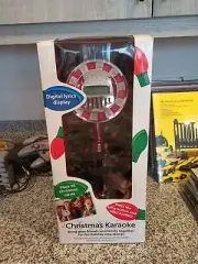 Mr. Christmas Karaoke Machine 20 Christmas Carols Sing A Long LED Screen NEW