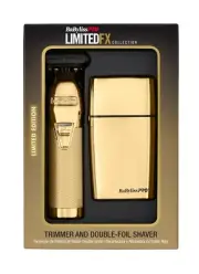 BaBylissPRO LimitedFX Collection Trimmer & Shaver Set Gold | FXDUOFS2TG | BRAND