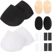 [DEARMAMY] 4 Pairs Shoulder Pads Bras for Women Strapless Backless Bra Breast Pads Bra Shoulder Strap Pads Shoulder Support Skirt Tummy Control Full Body Costume Body Suits Women Sponge