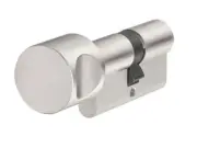 ABUS Mechanical - KE60NP Euro Thumbturn Cylinder Nickel Pearl Z45mm / K30mm Box