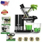 Quiet Slow Masticating Juicer Machine - Ideal for Fruits & Vegetables | 5.79 lbs