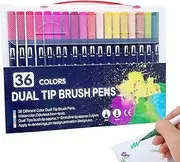 100 quests Color by Number, Color by Number Adult Coloring Book, Painting Activity Book, Quick-Drying Double-Sided Watercolor Pencil Set