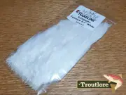 WHITE HARELINE STRUNG SCHLAPPEN FEATHERS - NEW FLY TYING MATERIALS