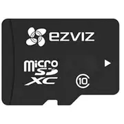 EZVIZ Professional microSDXC Memory Card - 64GB Class 10 - Super Fast Read / Write - Suitable for All Surveillance Cameras & Devices [CARDT64G]