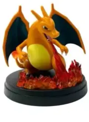 CHARIZARD EX Fire Breathing Card Display Figurine Statue from EX Super Premium