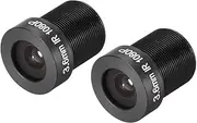 XYWHPGV 2 Pcs CCTV Camera Lens 3.6mm Focal Length 1080P F2.0 1/3 Inch Wide Angle for CCD Camera(5febf ab387 51b9d 6445f 2323e 59a23