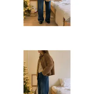 【Codibook】韓國 Daltt 毛絨羊毛麂皮外套［預購］大衣 女裝