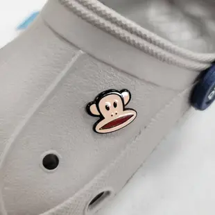 PAUL FRANK 兒童防水洞洞涼拖鞋 布希鞋 灰色 黑色 台灣製造 現貨 童鞋