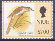 NIUE 1993 FAUNA PAJARO DEFINITIVO 1 VALOR NUEVO MNH