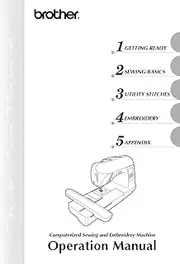 Instruction Manual for Brother CPS5XVY Sewing Embroidery Machine