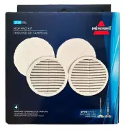 Bissell Spinwave 2124 Replacement Mop Pad Kit 4 Pk 2 Soft 2 Scrub 2307 2039 2315