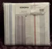 Sonoma Skylar Stripe Shower Curtain 72” X 72”